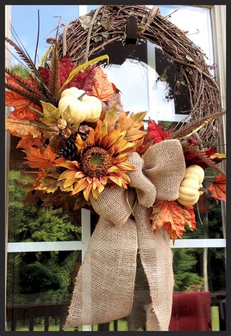 Best Ideas To Create Fall Wreaths Diy 115 Handy Inspirations 0629