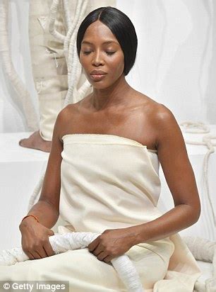 Naomi Campbell Flaunts Complexion In Odd Tod S MFW Show Daily Mail Online