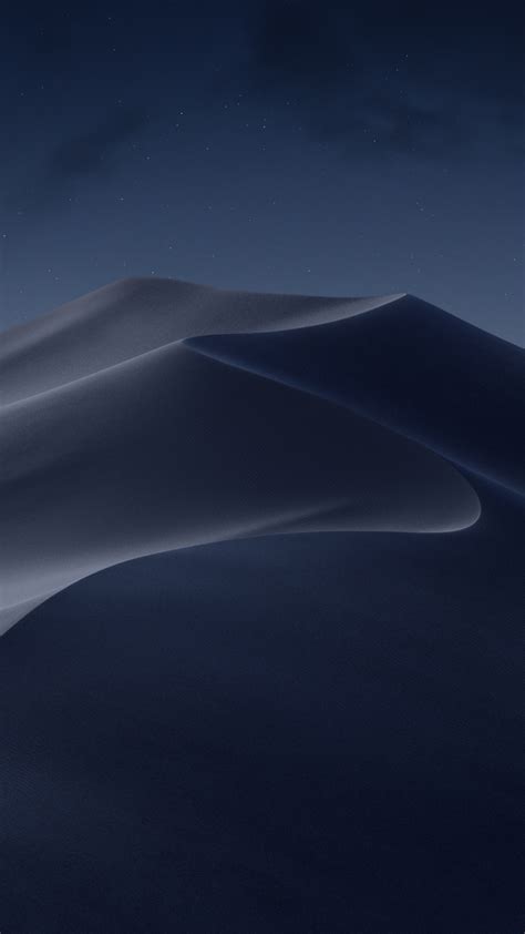 Macos Mojave Wallpaper 4k Dark Mode Night Sand Dunes