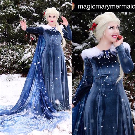 R998 Olafs Frozen Adventure Elsa Dress With Bottom Rhinestone · Angel