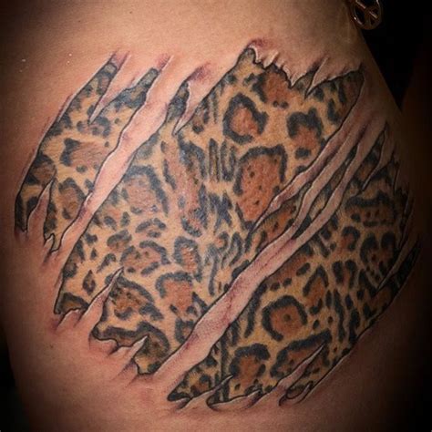 Leopard Print Tattoos Tattoospedia Leopard Print Tattoos Ripped
