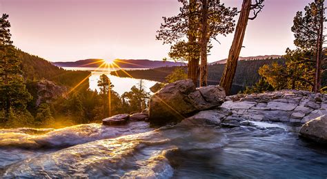 Eagle Falls Emerald Bay Lake Tahoe Sunrise Photograph By Scott Mcguire