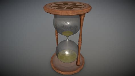 Wooden Hourglass Download Free 3d Model By Incg5764 4d16bca Sketchfab