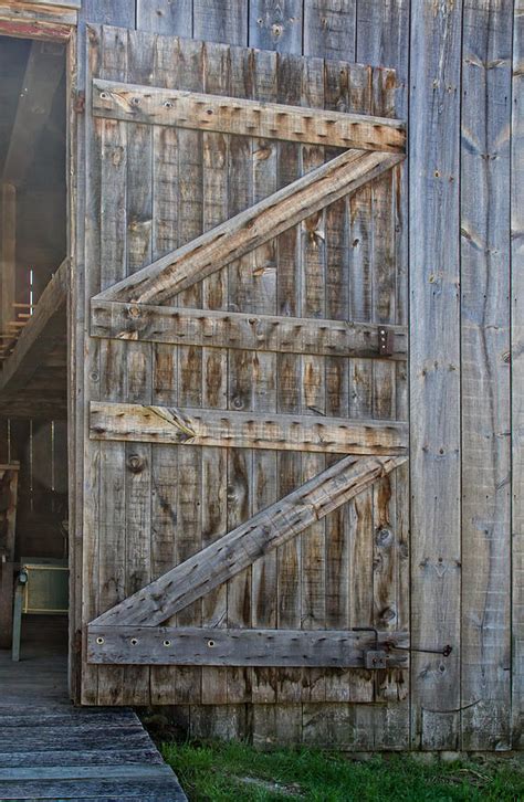 Barn Door Photograph By Wayne Stabnaw