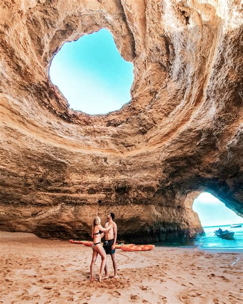 How To Get Inside The Benagil Caves In The Algarve Portugal