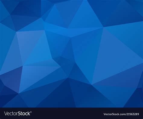 Abstract Blue Geometric Background Royalty Free Vector Image