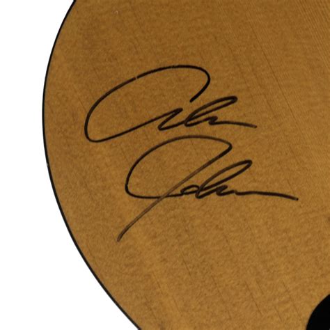 Lot Detail 1990s Alan Jackson Signed Yamaha Acoustic Guitar Jsa