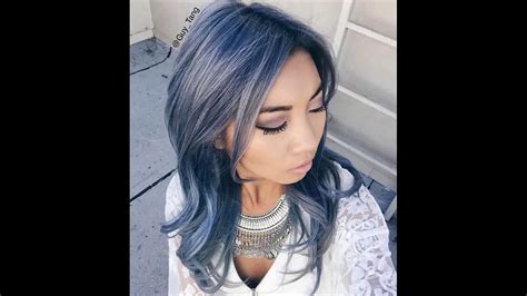 Denim Hair Is The Latest Hair Color Trend You Need To Try Youtube