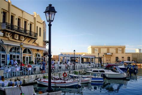 Rethymno Old Venetian Harbour Allincrete Travel Guide For Crete