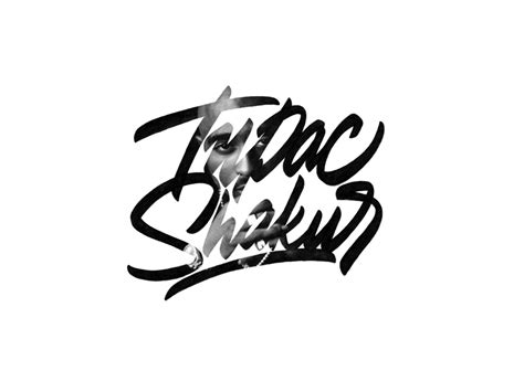 Tupac Logo Font