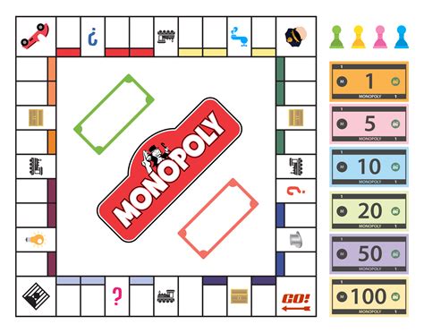 Monopoly Board Game 10 Free Pdf Printables Printablee