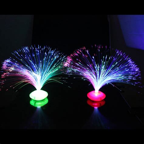Color Changing Led Fiber Optic Lamp Yoibo