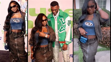 Reginae Carter Looks Flawless From Hair Makeup To The Fit Together With Boyfriend Armon Warren