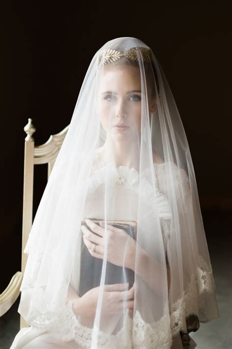 Luminous And Delicate Fine Art Boudoir Headpiece Wedding Wedding