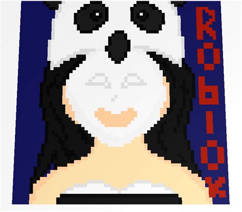 Roblox Pixel Art Girl By Perseidgalaxy On Deviantart