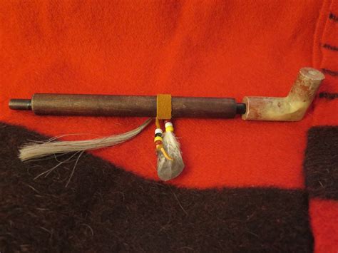 Collectibles Native American Peace Pipe Indian Peace Pipe Wooden