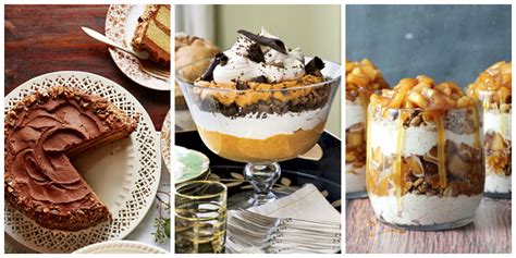 Many of these desserts can be made ahead, so you can bring them along wherever you're having thanksgiving dinner.download a free thanksgiving desserts cookbook! 40+ Easy Thanksgiving Desserts Recipes - Best Ideas for Thanksgiving Desserts