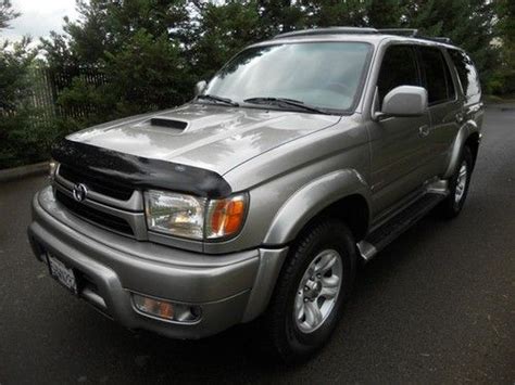 Sell Used 2002 Toyota 4runner Sr5 Sport Utility 4 Door 34l Clean Title