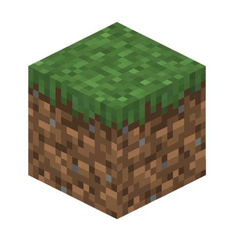 1920 X 1080 6 Minecraft 3d Grass Block Clipart Large Size Png Image