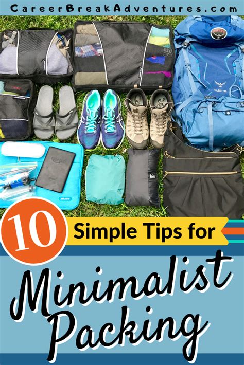 10 Simple Tips For Minimalist Packing Minimalist Packing Packing