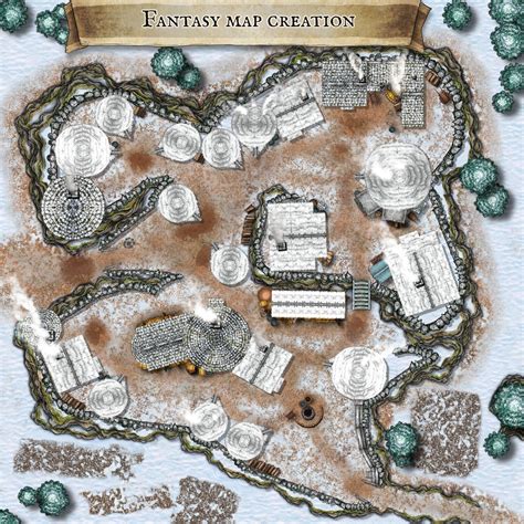 Fantasy Village Maps