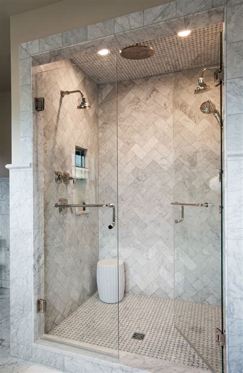 Ca Interiors Master Bath Shower Bathroom Design Bathroom Tile