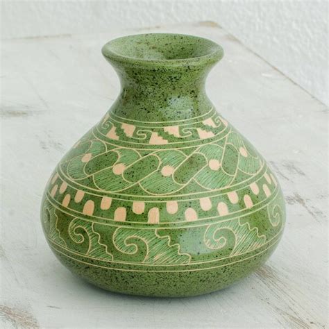 Bungalow Rose Greenivory 5 Indoor Outdoor Ceramic Table Vase Wayfair