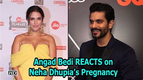 angad bedi reacts on wife neha dhupia s pregnancy youtube