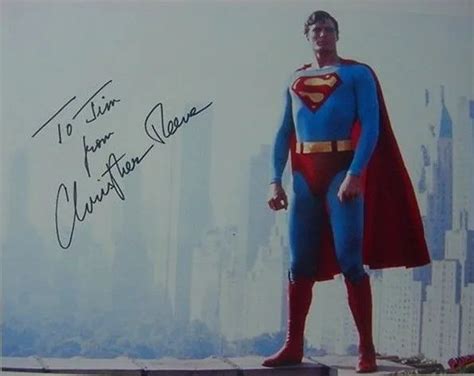 Rare Still Superman Christopher Reeve Signed 1300 Picclick