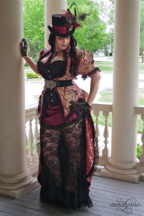 Steampunk Siren Gothic Wedding Dress Auralynne