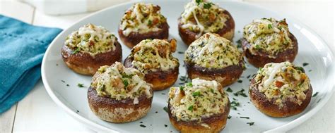 Then, refrigerate within 2 hours or discard. Stuffed Mushroom Bites | Recipe | Food recipes, Stuffed ...