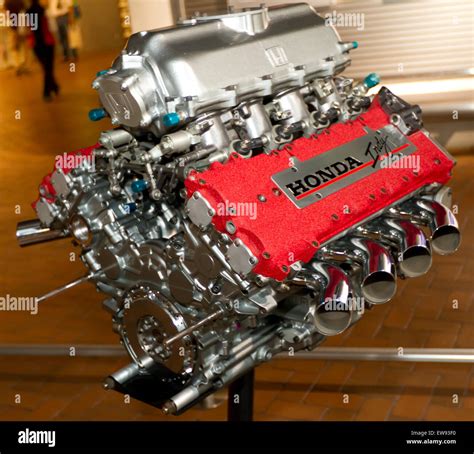 Honda Hrx Engine Honda Collection Hall Stock Photo Alamy