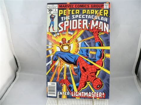 Marvel Comic Peter Parker The Spectacular Spider Man 3 1977 12