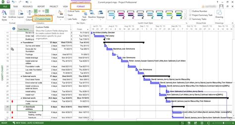 Gantt charts are a popular project management tool for planning and scheduling projects. Microsoft Project: Formatting a Gantt Chart for Summary ...