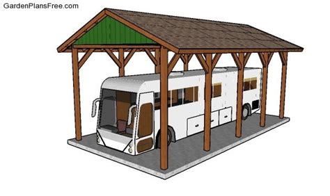 While choosing the carport for your rv, try to figure out which type of carport will be better as per your requirements. 20x40 RV Carport Plans - Free PDF Download | Free Garden ...