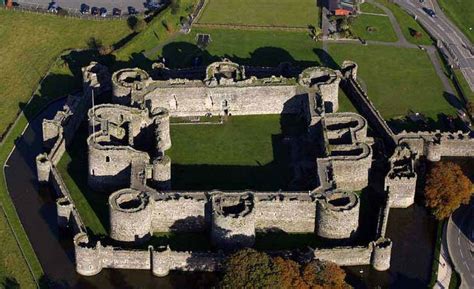Beaumaris Castle Isle Of Anglesey Wales With Map And Photos