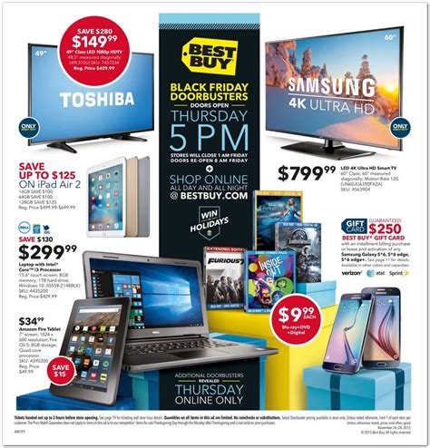 What Sales Does Best Buy Have On Black Friday - Best Buy Black Friday Ad 2015