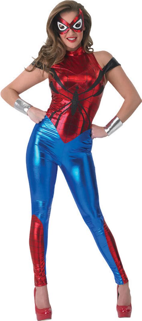 Adult Spider Girl Costume Marvel Comics 4 Sizes Superhero Spider
