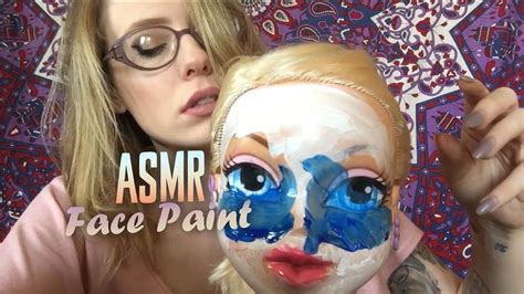 Asmr Doll Face Painting Youtube