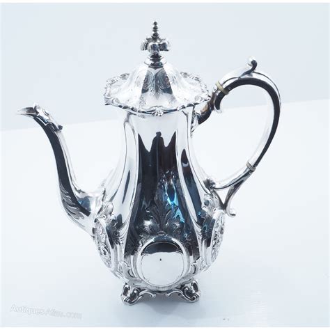 Antiques Atlas Superb Victorian Silver Plated Coffee Pot