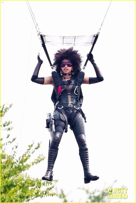 Zazie Beetz Films Her Own Stunts On Deadpool 2 Set Photo 3937053