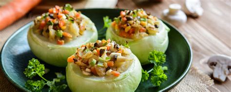Maybe you would like to learn more about one of these? Gefüllte Kohlrabi: Rezept - netdoktor.ch