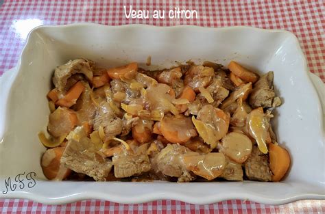 Veau Au Citron Recette Cookeo