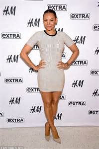 Mel B Looks Refined In Calf Length Skirt While Visiting New York Radio Studio Daily Mail Online