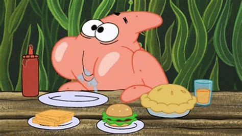 Patrick Eating Reaction S