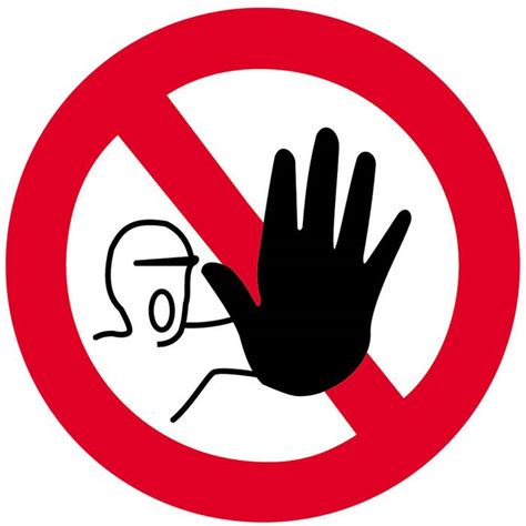 Zutritt für unbefugte verboten, unbenutzter und unbeschädigter artikel in nicht geöffneter originalverpackung (soweit eine verpackung vorhanden ist), ausnahme: Verbots-Kombischild Zutritt für unbefugte verboten