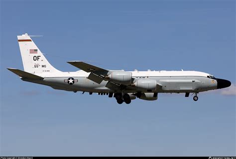 64 14845 Usaf United States Air Force Boeing Rc 135v Rivet Joint Photo