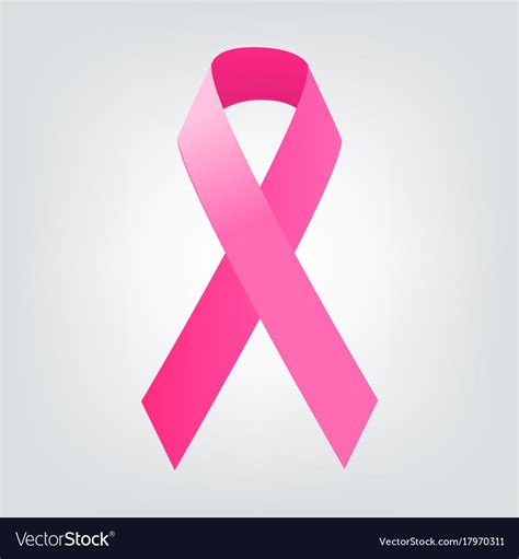 Breast Cancer Awareness Pink Ribbon Women Vector Image