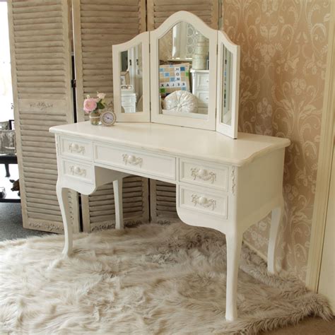 Midcentury, retro and vintage dressing tables, a 1950s dressing table by alfred cox. White Dressing Table and Mirror - Pays Blanc Range ...