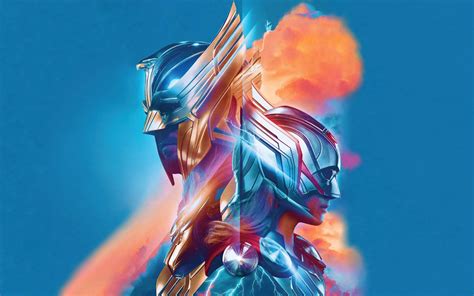 Download Thor Love And Thunder Battle Armor Wallpaper